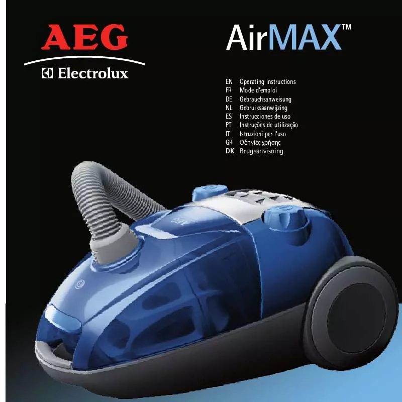 Mode d'emploi AEG-ELECTROLUX DINGO AAM6108 PORSZI