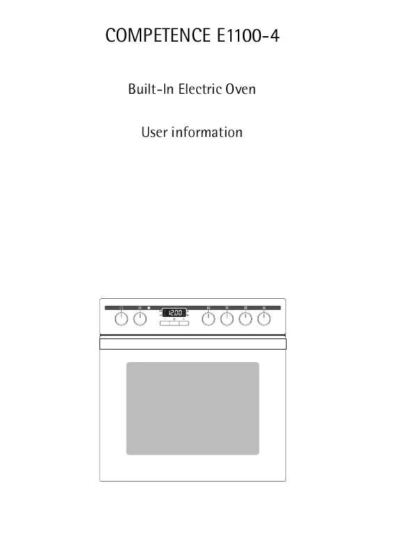 Mode d'emploi AEG-ELECTROLUX E1100-4-M SA R05