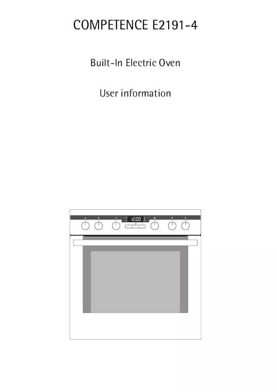 Mode d'emploi AEG-ELECTROLUX E2191-4-A UK R05