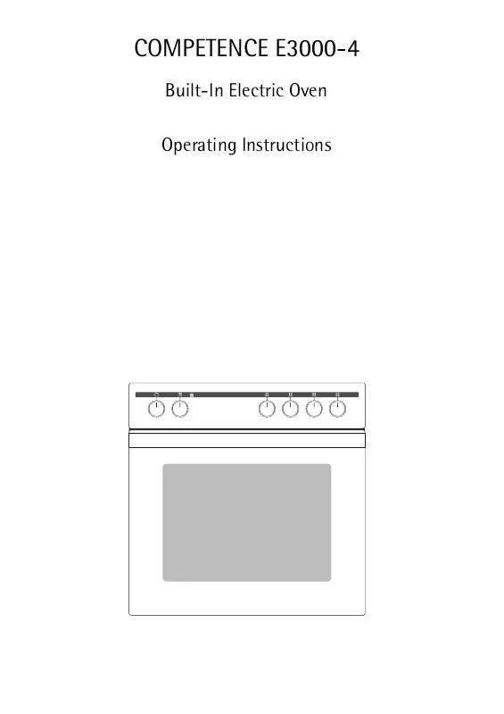 Mode d'emploi AEG-ELECTROLUX E3000-4-B