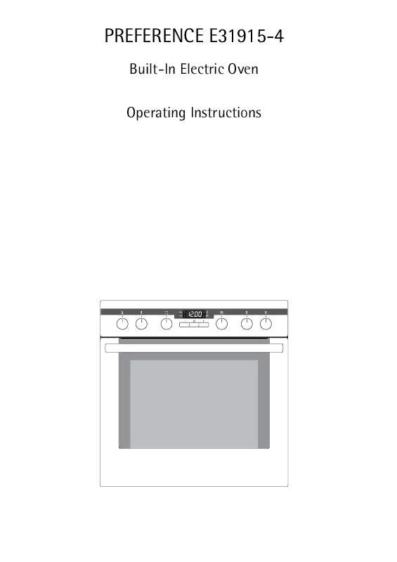 Mode d'emploi AEG-ELECTROLUX E31915-4-A NORDIC R