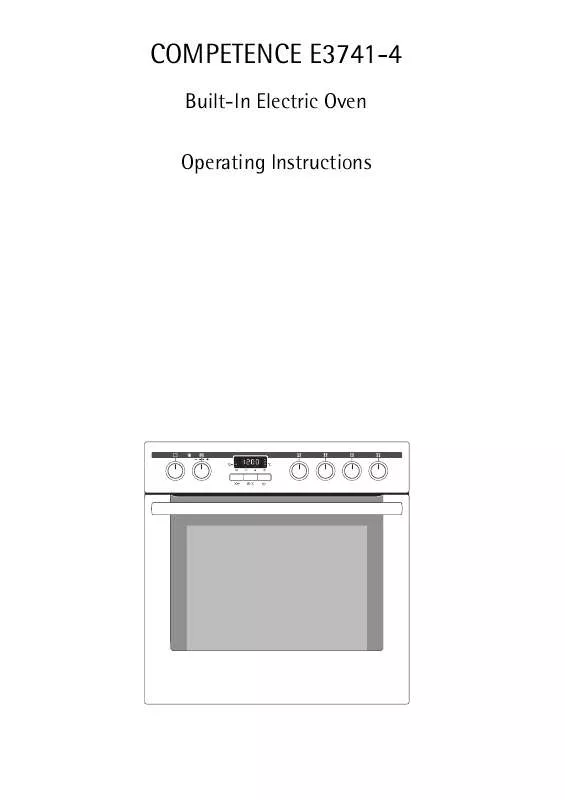 Mode d'emploi AEG-ELECTROLUX E3741-4-MEURO