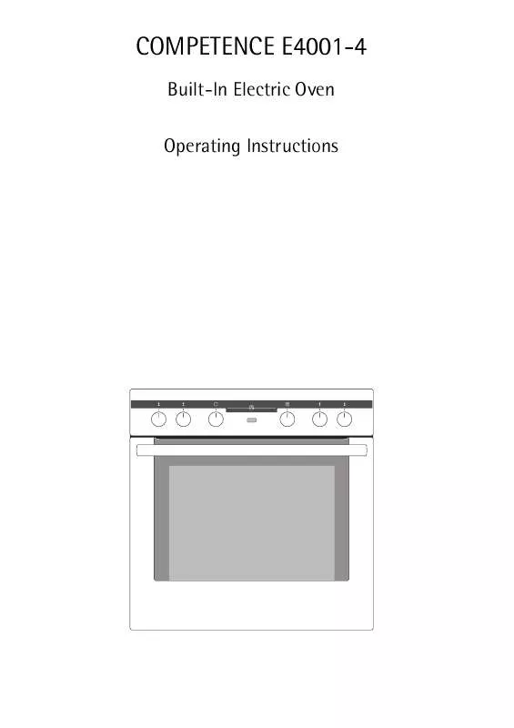 Mode d'emploi AEG-ELECTROLUX E4001-4-A NORDIC R05