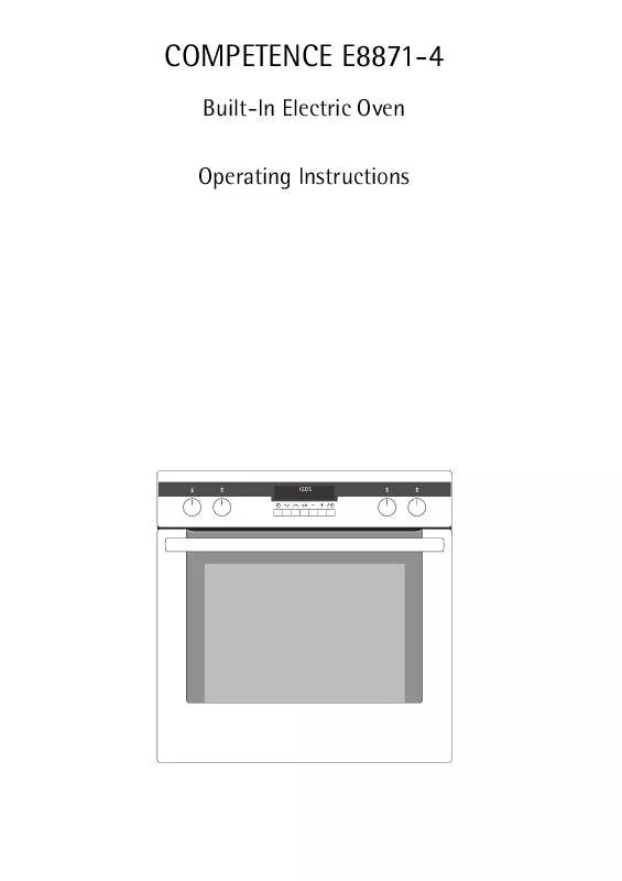 Mode d'emploi AEG-ELECTROLUX E8871-4-M EURO