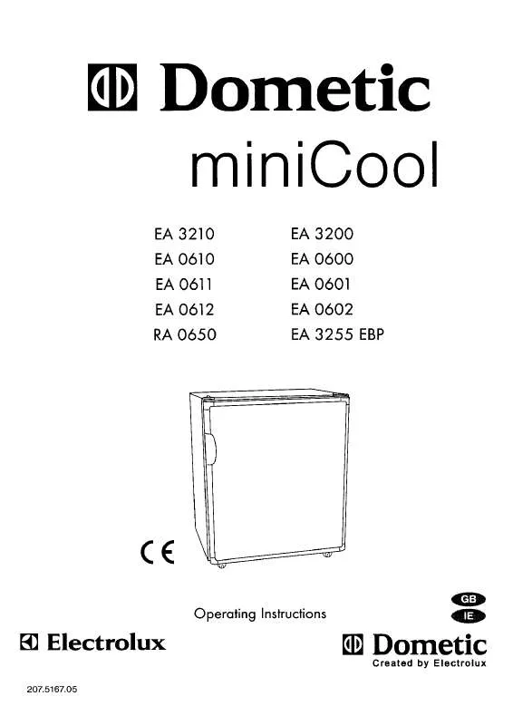 Mode d'emploi AEG-ELECTROLUX EA0612