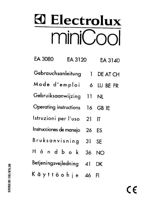 Mode d'emploi AEG-ELECTROLUX EA3120D