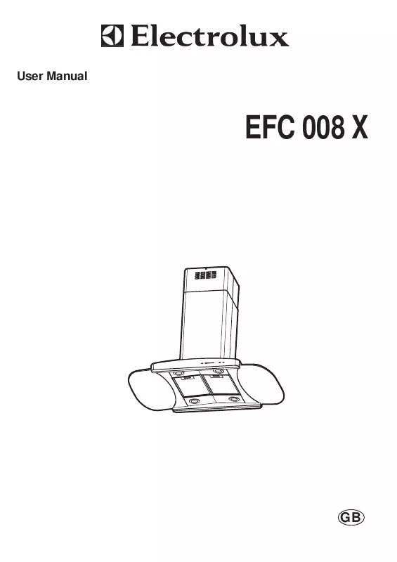 Mode d'emploi AEG-ELECTROLUX EFC008X