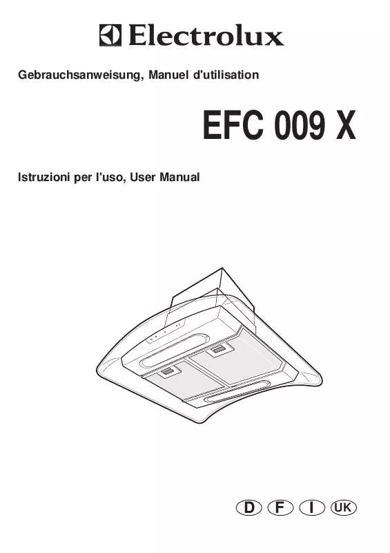 Mode d'emploi AEG-ELECTROLUX EFC009X