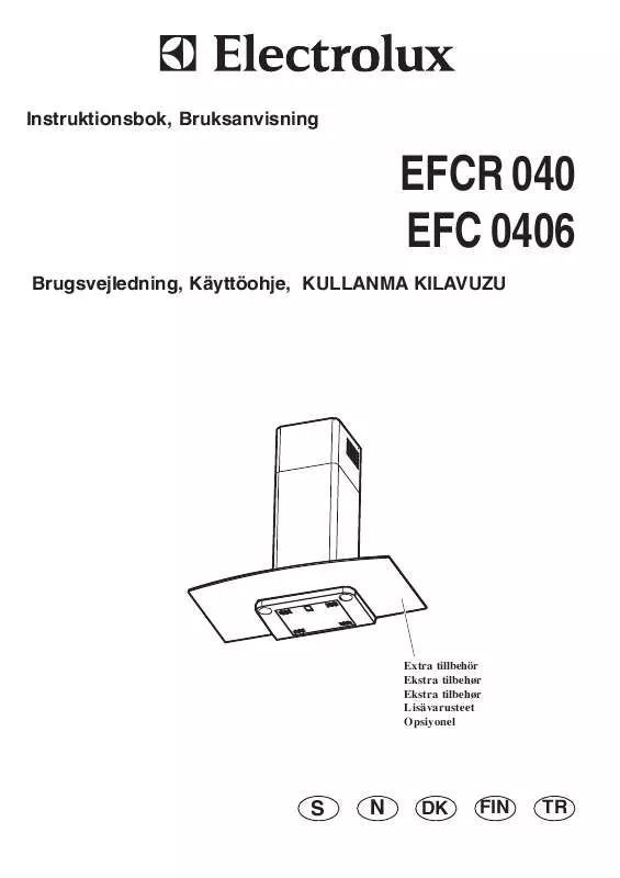Mode d'emploi AEG-ELECTROLUX EFC0406X/S