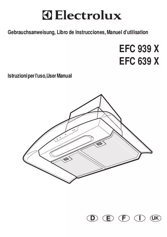 Mode d'emploi AEG-ELECTROLUX EFC639X=ELC03