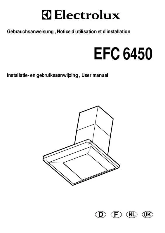 Mode d'emploi AEG-ELECTROLUX EFC6450X