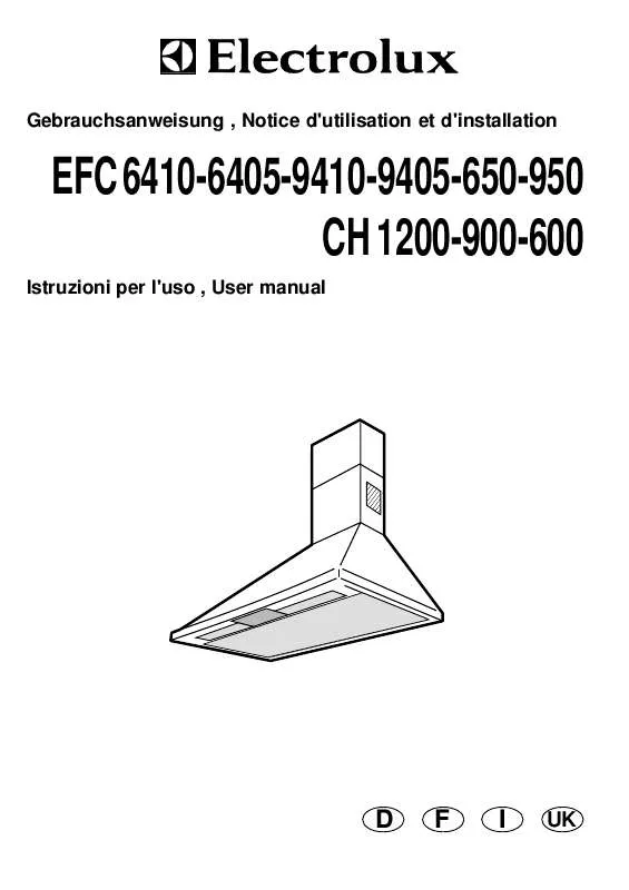 Mode d'emploi AEG-ELECTROLUX EFC650X