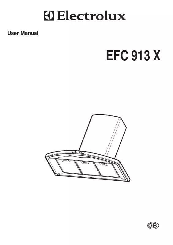 Mode d'emploi AEG-ELECTROLUX EFC913X/SP