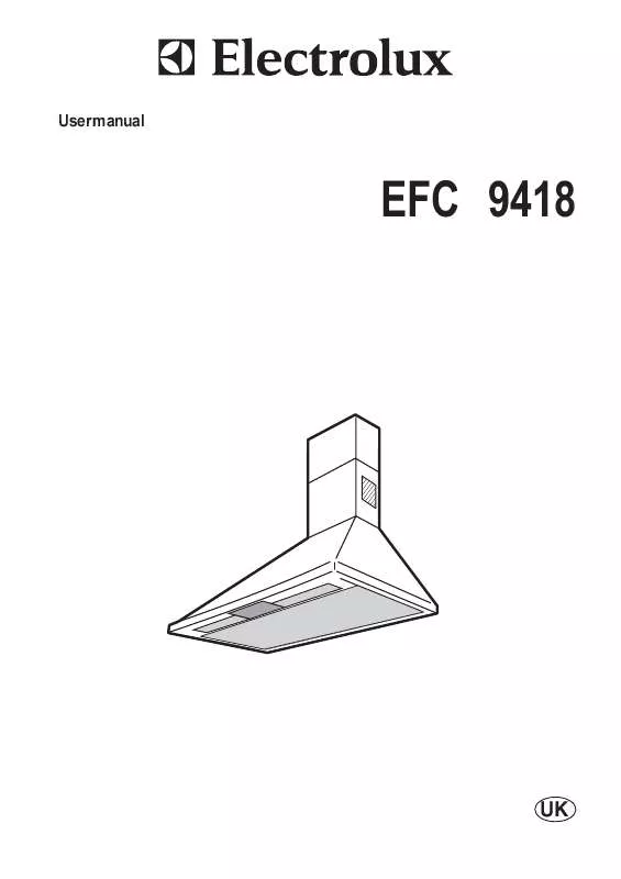 Mode d'emploi AEG-ELECTROLUX EFC9418X