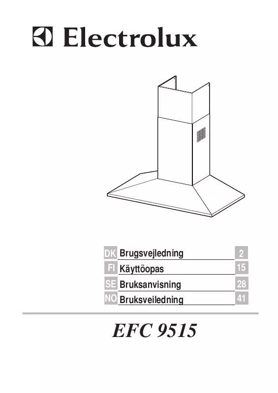 Mode d'emploi AEG-ELECTROLUX EFC9515K/S