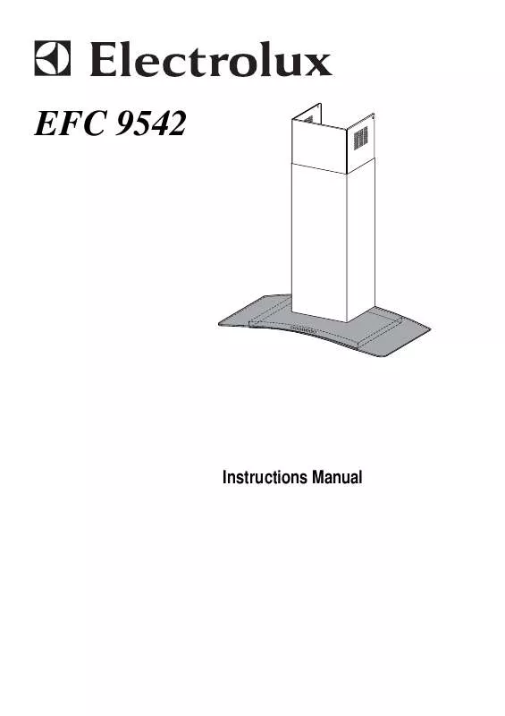 Mode d'emploi AEG-ELECTROLUX EFC9542X-A