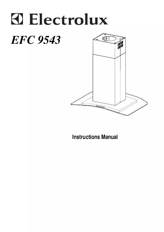 Mode d'emploi AEG-ELECTROLUX EFC9543X-A