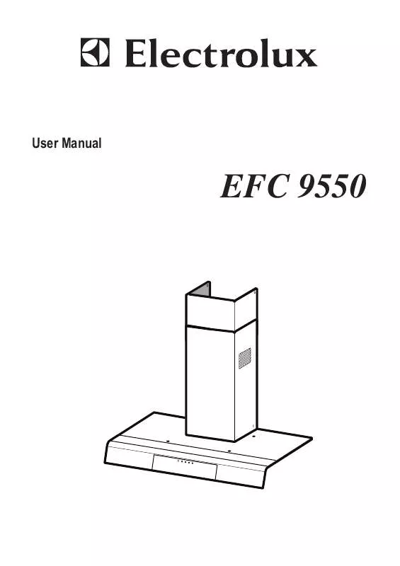 Mode d'emploi AEG-ELECTROLUX EFC9550X-A