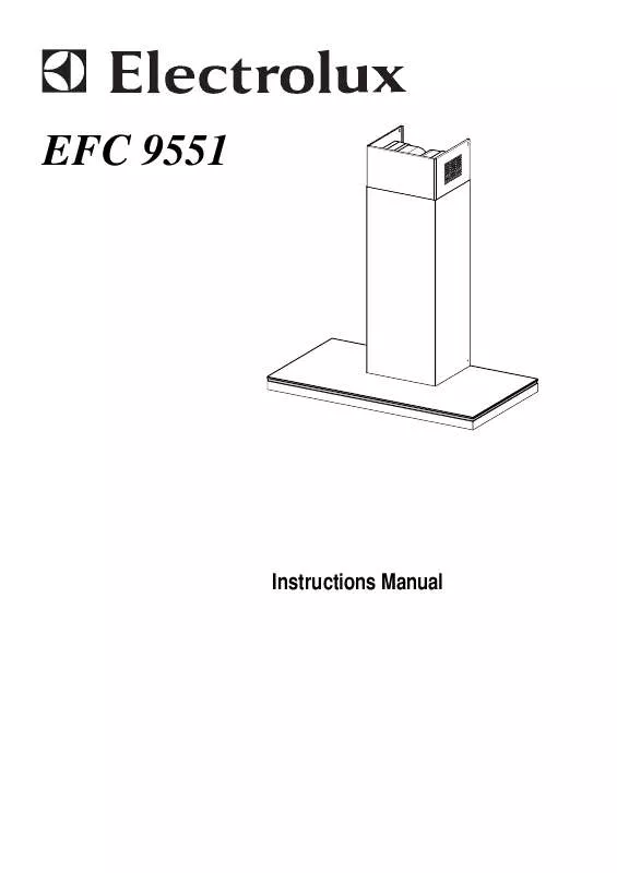 Mode d'emploi AEG-ELECTROLUX EFC9551X/A