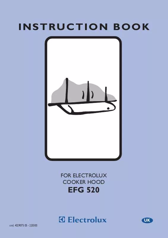 Mode d'emploi AEG-ELECTROLUX EFG 520