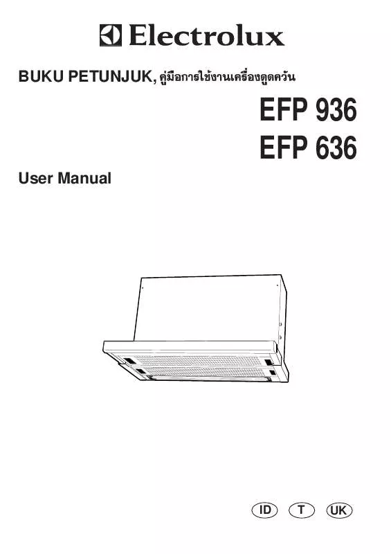 Mode d'emploi AEG-ELECTROLUX EFP636SP