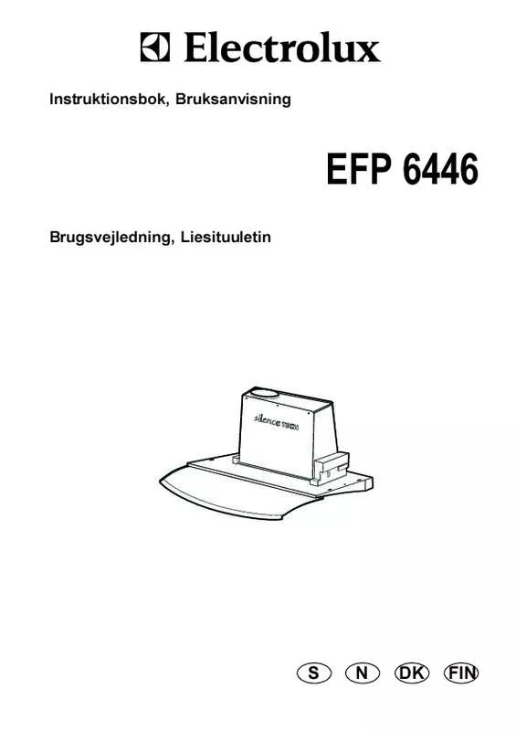 Mode d'emploi AEG-ELECTROLUX EFP6446U/S