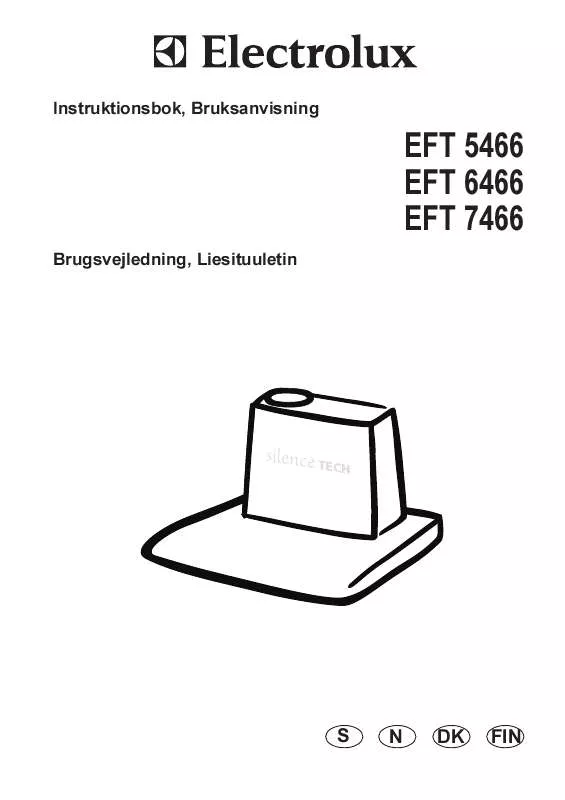 Mode d'emploi AEG-ELECTROLUX EFT5466S