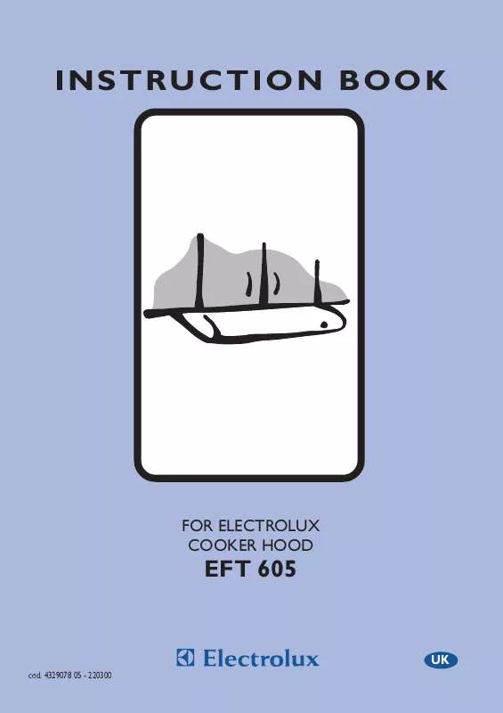 Mode d'emploi AEG-ELECTROLUX EFT605W