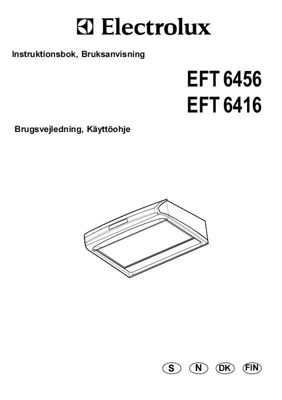 Mode d'emploi AEG-ELECTROLUX EFT6456X/S