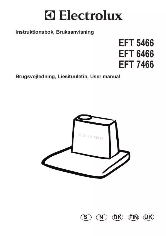 Mode d'emploi AEG-ELECTROLUX EFT6466-S