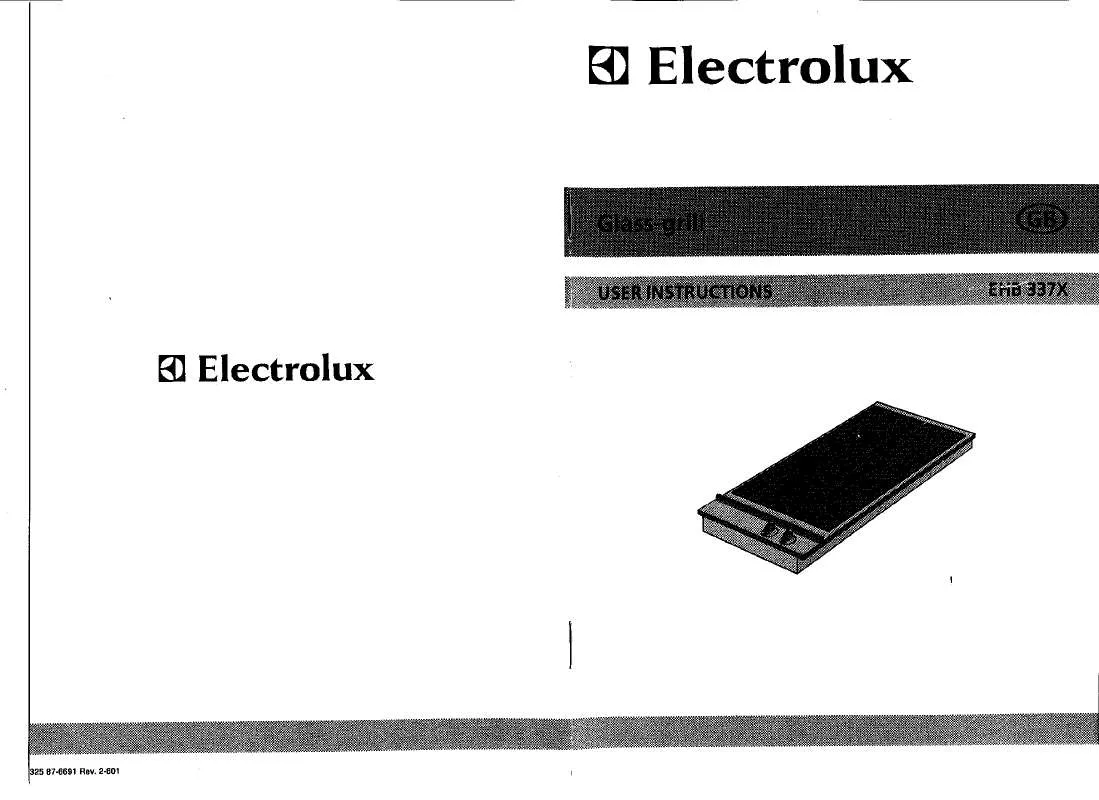 Mode d'emploi AEG-ELECTROLUX EHB337X