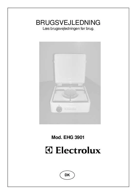 Mode d'emploi AEG-ELECTROLUX EHG3901