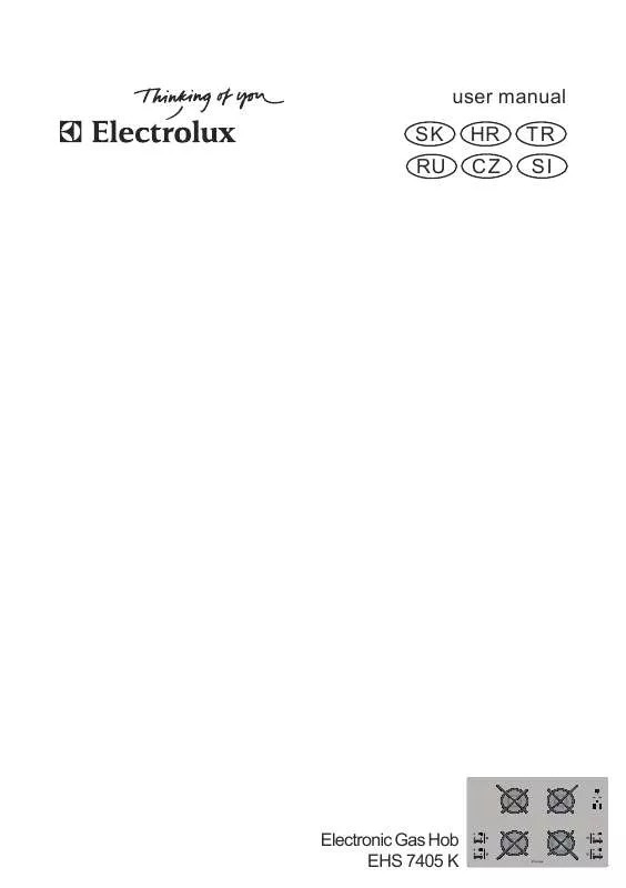 Mode d'emploi AEG-ELECTROLUX EHS7405K