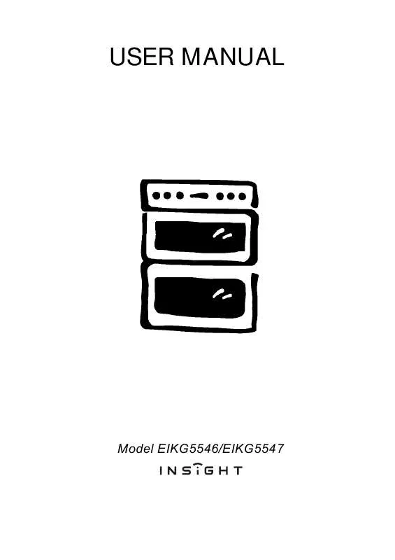 Mode d'emploi AEG-ELECTROLUX EIKG5546KL