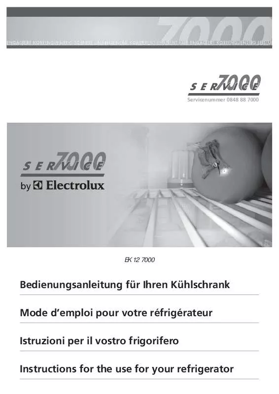 Mode d'emploi AEG-ELECTROLUX EK127000LIWE