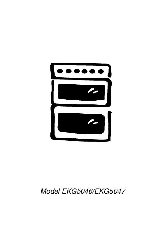 Mode d'emploi AEG-ELECTROLUX EKG5046KN