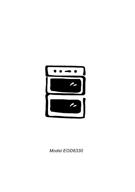 Mode d'emploi AEG-ELECTROLUX EOD6330W-WHITE-