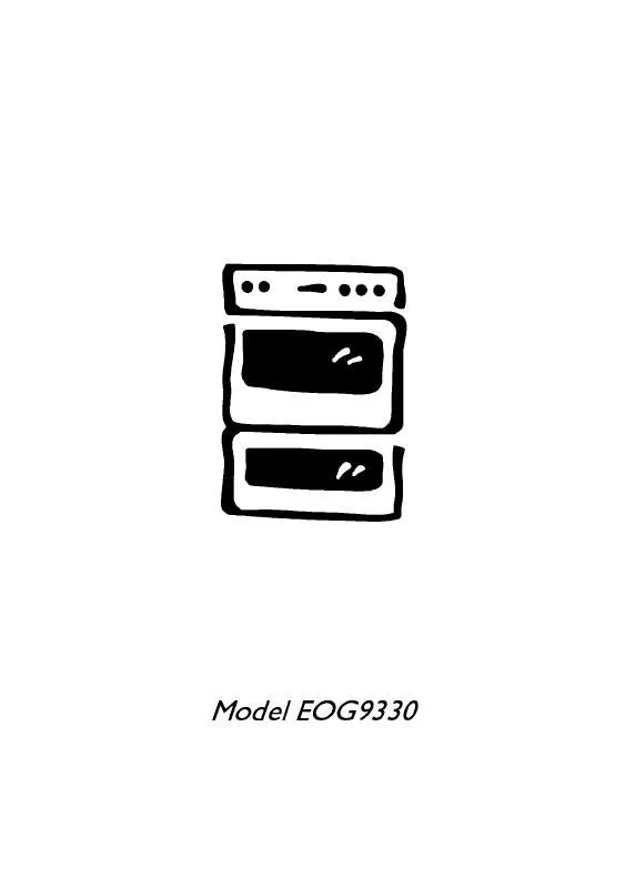 Mode d'emploi AEG-ELECTROLUX EOG9330BN