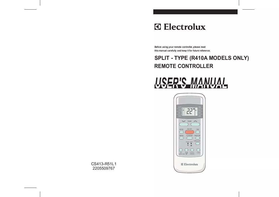 Mode d'emploi AEG-ELECTROLUX EPR095CCREMF