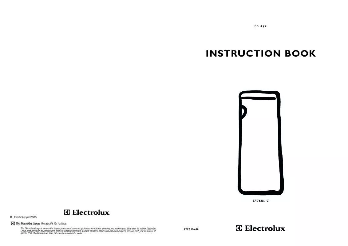 Mode d'emploi AEG-ELECTROLUX ER7620/1C