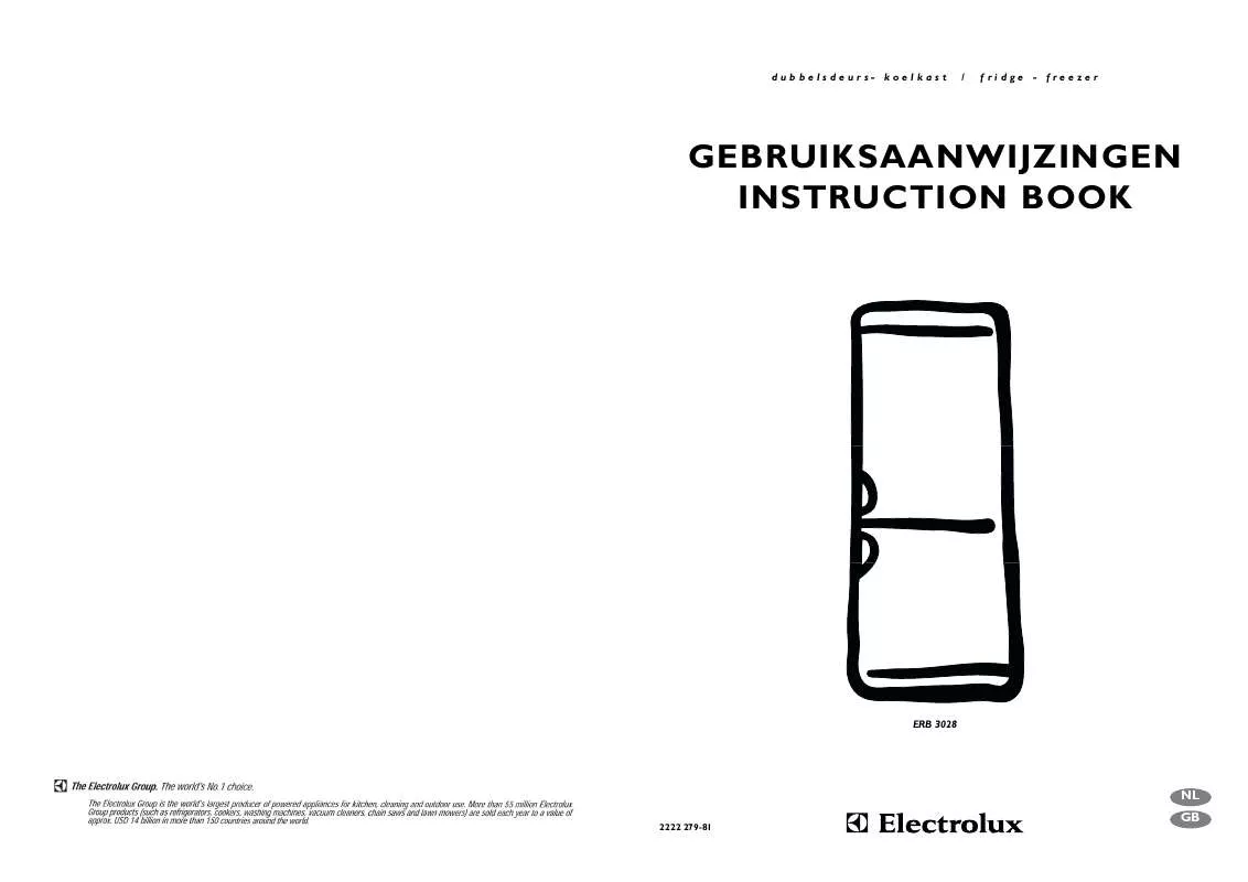 Mode d'emploi AEG-ELECTROLUX ERB3028