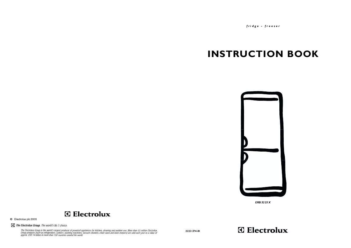 Mode d'emploi AEG-ELECTROLUX ERB3225X