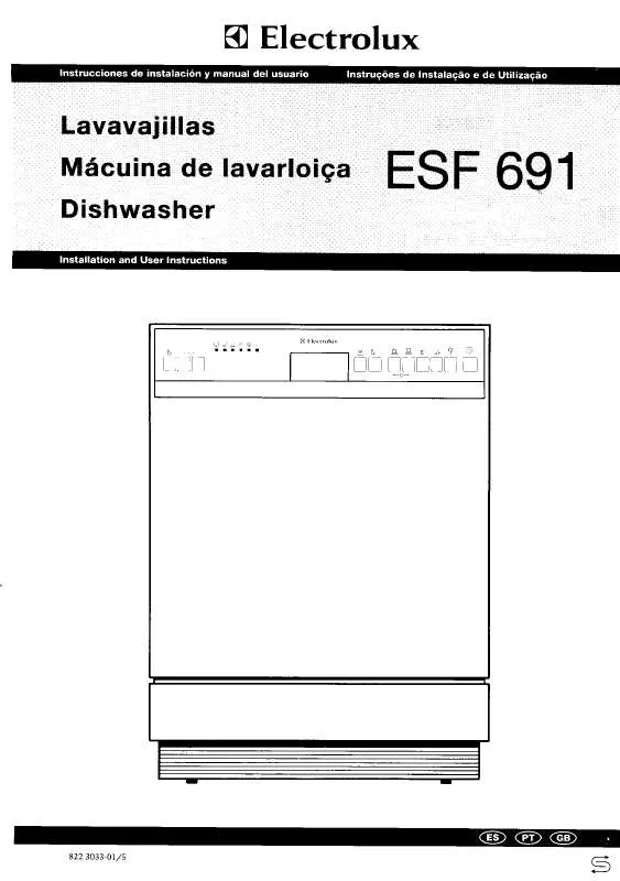 Mode d'emploi AEG-ELECTROLUX ESF691