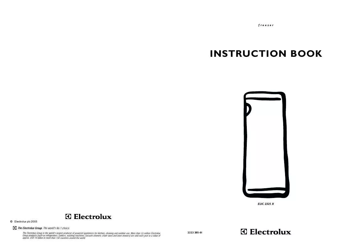 Mode d'emploi AEG-ELECTROLUX EUC2325X