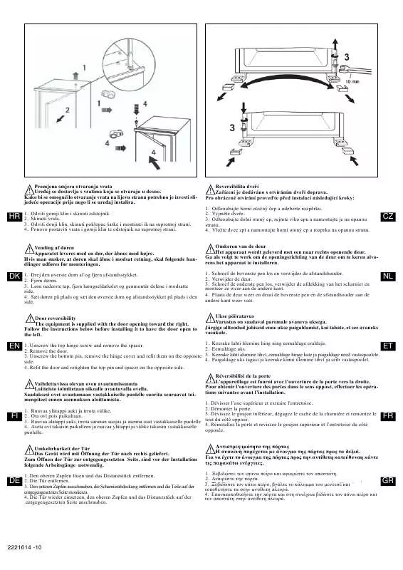 Mode d'emploi AEG-ELECTROLUX EUN12500