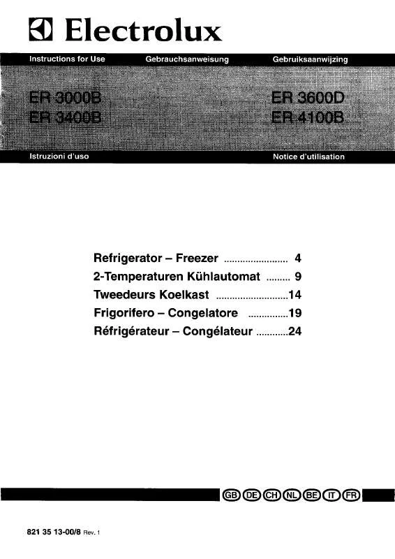 Mode d'emploi AEG-ELECTROLUX EWF1640