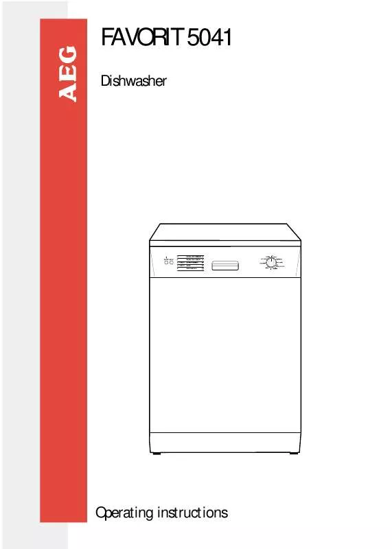 Mode d'emploi AEG-ELECTROLUX F5041W