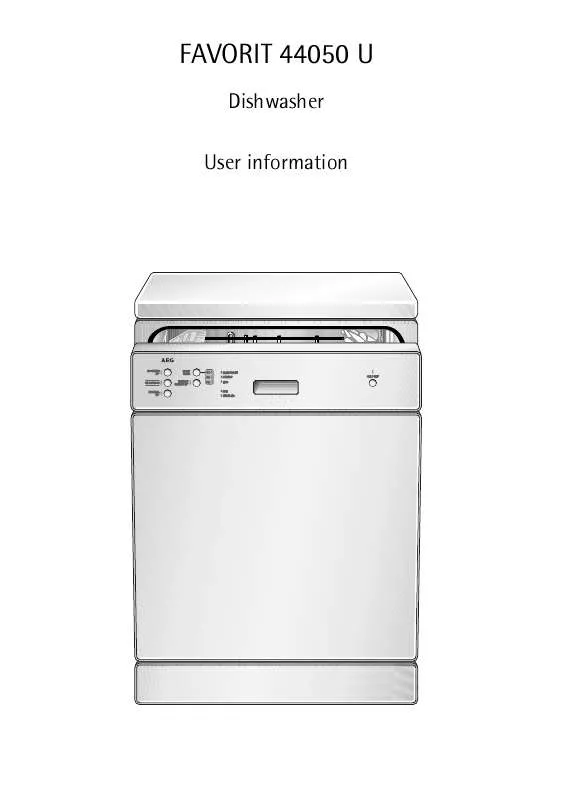 Mode d'emploi AEG-ELECTROLUX FAV44050UM