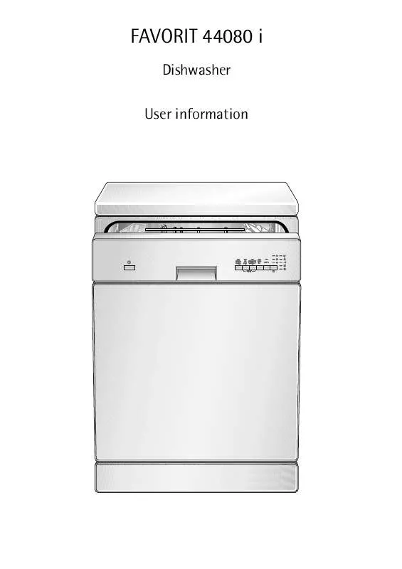 Mode d'emploi AEG-ELECTROLUX FAV44080IA