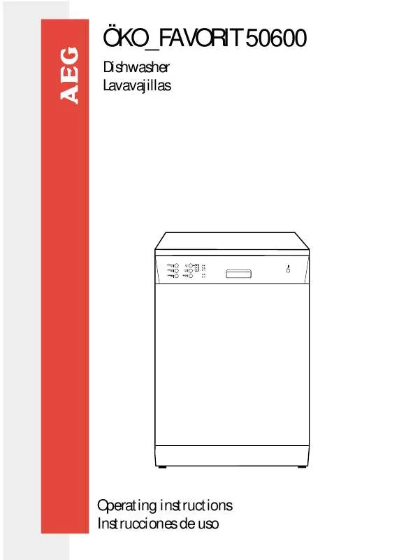 Mode d'emploi AEG-ELECTROLUX FAV50600